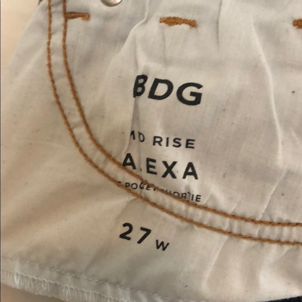 BDG Alexa Mid Rise Shorts - Picture 5 of 5